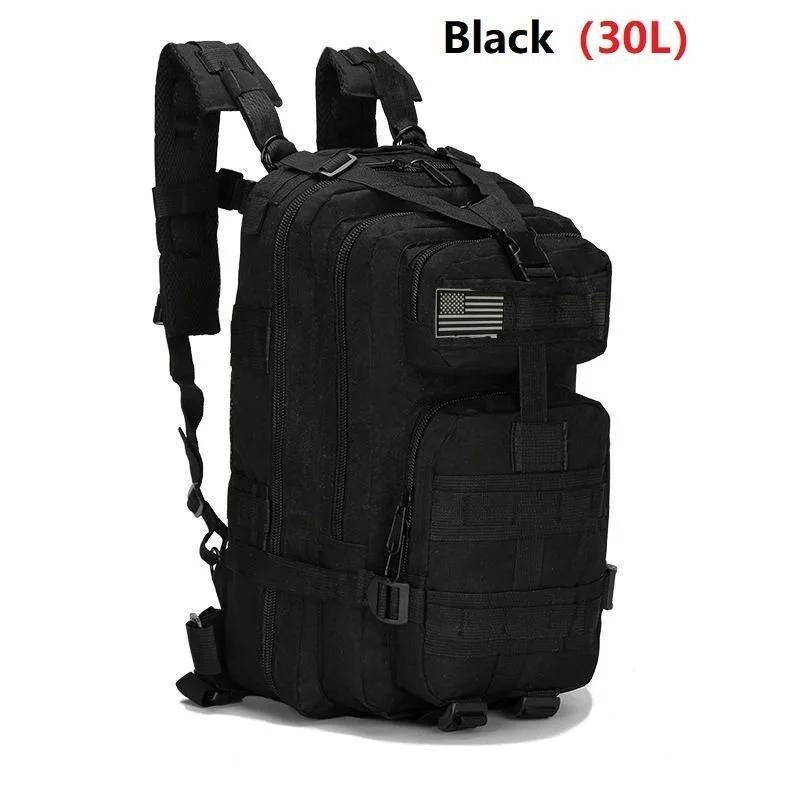 Tactical Crossbody Bag MOLLE System Waterproof + Gift 2 Patches and Carabiners, Customization