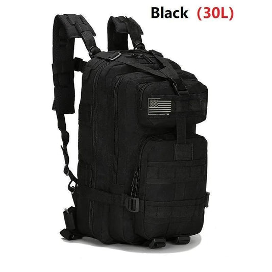 Tactical Crossbody Bag MOLLE System Waterproof + Gift 2 Patches and Carabiners, Customization