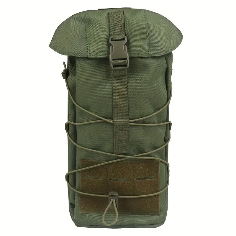Тактическа чанта Dump Pouch за бутилка – 1000D Оксфорд, издръжлива и водоустойчива, за къмпинг и хоби + подарък нашивка